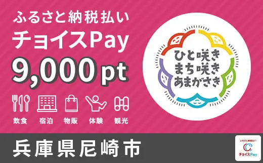 兵庫県尼崎市 9,000pt