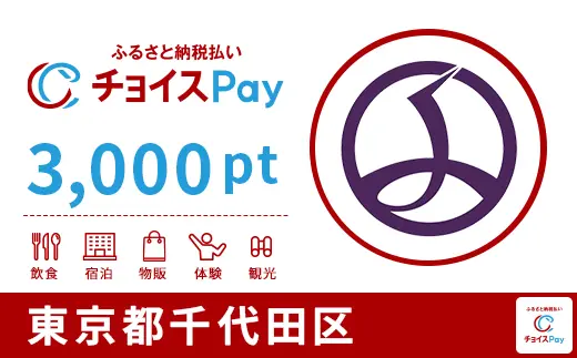 千代田区 3000pt