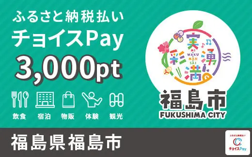 福島市 3000pt