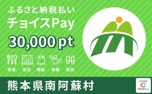 熊本県南阿蘇村 300,000pt