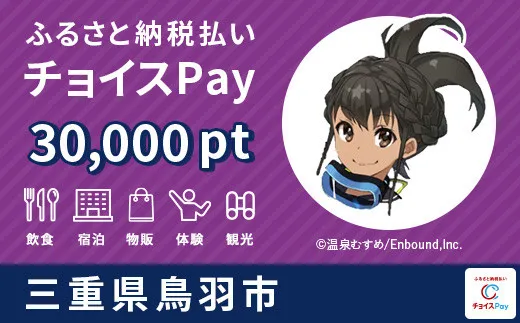 鳥羽市 30000pt