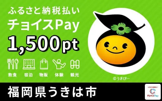 福岡県うきは市 1500pt