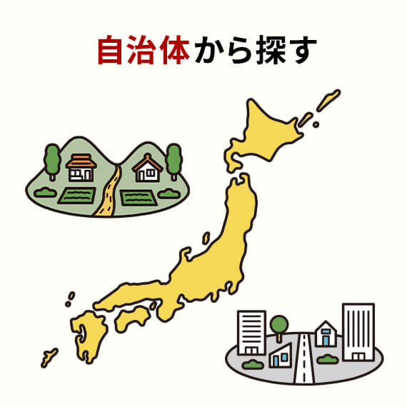 自治体から探す